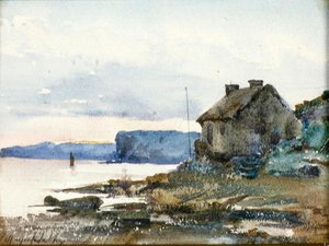 Vissershut door Thomas Marjoribanks Hay