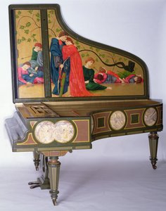 Concertvleugel door Sebastien Erard, ca. 1850