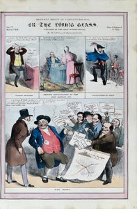 Maandblad met karikaturen nr.75. Of het Kijkglas door Thomas McLean