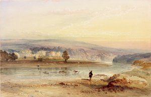 Bellister Castle, Northumberland door Thomas Miles II Richardson