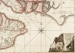 Hampshire of het graafschap Southampton inclusief het Isle of Wight door Thomas Milne