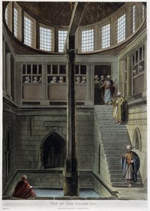 Uitzicht op de nilometer. In 