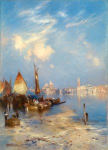 Uitzicht op Venetië