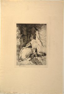 De Lege Wieg door Thomas Moran