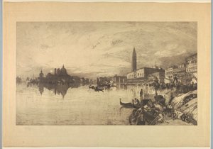 Uitzicht op Venetië vanaf het Canal Grande