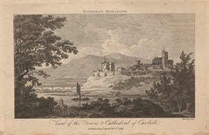 Uitzicht op de Stad en Kathedraal van Carlisle