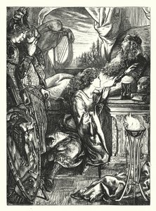 De Stervende Viking (gravure)
