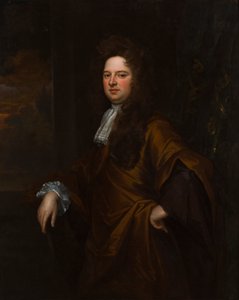 Portret van een man, mogelijk een zelfportret door Thomas Murray