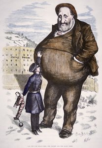 Cartoon met William Marcy 