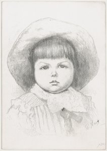 Portret van een kind Cyril Nast