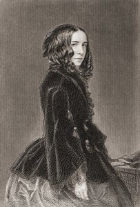 Elizabeth Barrett Browning, Gedichtenbundel I, gravure door Thomas Oldham Barlow
