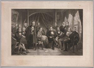 Washington Irving en zijn literaire vrienden in Sunnyside