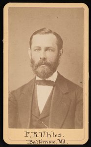 Portret van Philip Reese Uhler 1835-1913