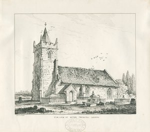 Acton Trussell Kerk door Thomas Peploe Wood