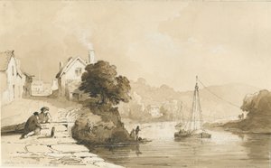 Arley - Rivier Severn door Thomas Peploe Wood
