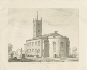 Bloxwich Kerk door Thomas Peploe Wood