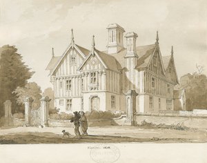 Eccleshall - Biana Hall door Thomas Peploe Wood