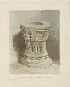 Doopvont in Penkridge Kerk
