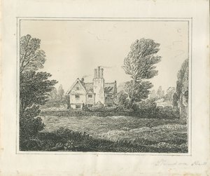 Standon Hall door Thomas Peploe Wood