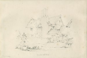 Standon Hall door Thomas Peploe Wood