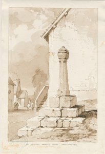 Talke - Oude Marktkruis door Thomas Peploe Wood
