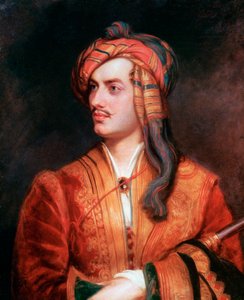 Byron van Rochdale in Albanese kleding, 1813