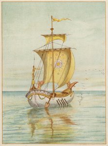 Perseus en Andromeda op het water