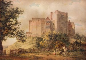 Tamworth Castle, 1799, 1922 door Thomas Richard Underwood