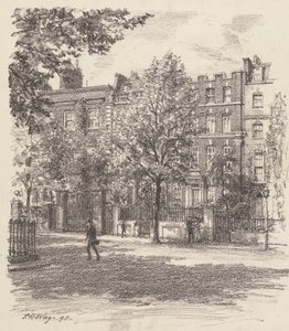 No.4 Cheyne Walk, Chelsea door Thomas Robert Way