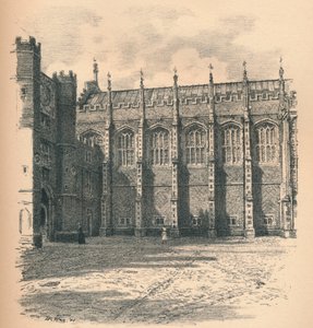 De Grote Zaal van Hampton Court Palace door Thomas Robert Way