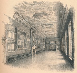 De Koningsgalerij, Kensington Palace door Thomas Robert Way