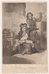 Een stel schurken door Thomas Rowlandson