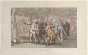 Een kenner, uit The Vicar of Wakefield, mei 1817