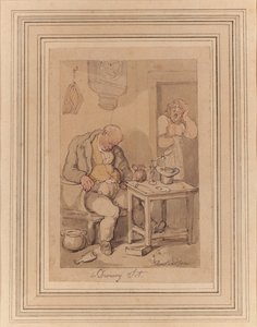 Een Slaperige Zuiplap door Thomas Rowlandson