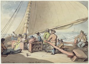 Een Nederlandse Packet in een Oplopende Bries