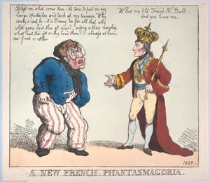 Een nieuwe Franse phantasmagorie, 1803