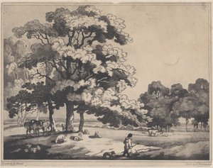 Een Parklandschap, 1783-1789