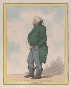 Portret van George, 3e Graaf van Pomfret door Thomas Rowlandson