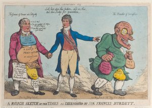 Een ruwe schets van de tijden zoals geschetst door Sir Francis Burdett, 1810