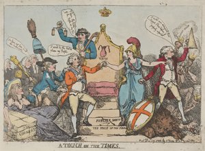 Een vleugje tijdgeest door Thomas Rowlandson