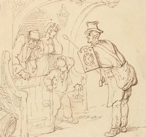 Albumtekening door Thomas Rowlandson