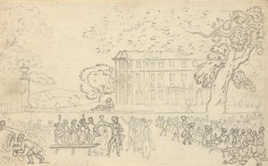 Albumtekening door Thomas Rowlandson