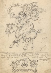 Albumtekening door Thomas Rowlandson
