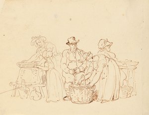 Albumtekening door Thomas Rowlandson