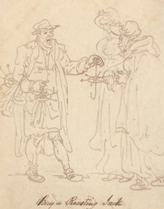Albumtekening door Thomas Rowlandson