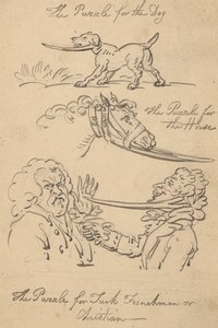Albumtekening door Thomas Rowlandson