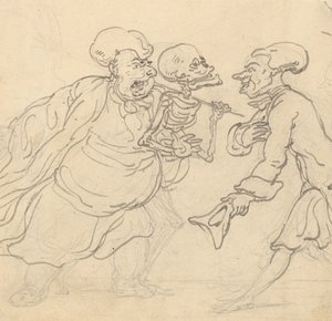 Albumtekening door Thomas Rowlandson