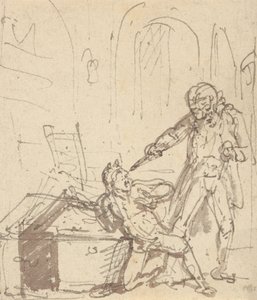 Albumtekening door Thomas Rowlandson