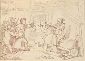 Albumtekening door Thomas Rowlandson