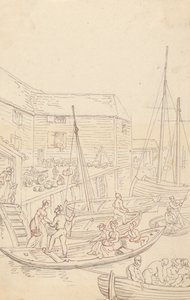 Albumtekening door Thomas Rowlandson
